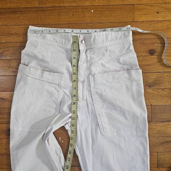 Isabel Marant Etoile High Waist Straight Leg Trousers Jeans Size 36 - Picture 6 of 13